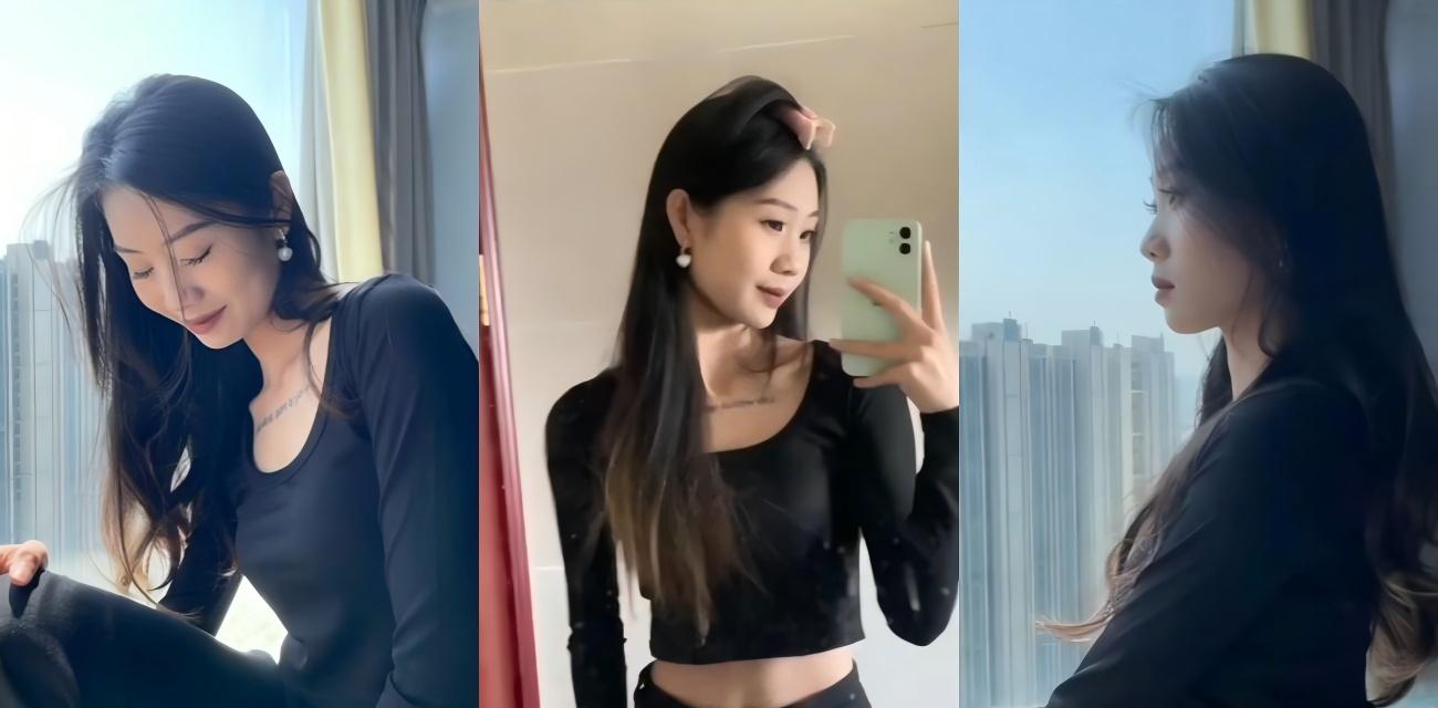 四川抖音小网红【一只桃】年仅23却是资深老鸡，被金主暴操到不断淫叫不止